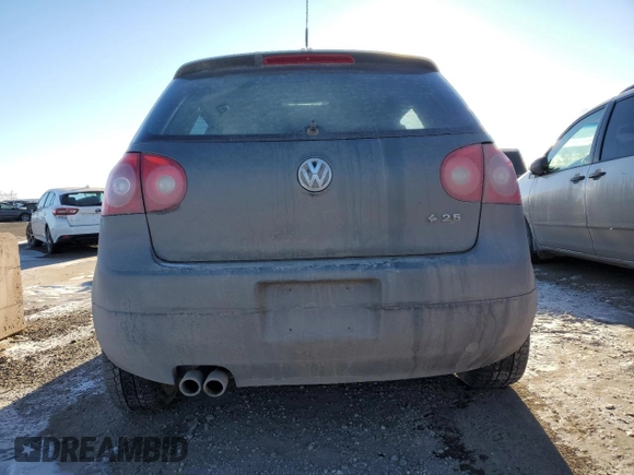 2007 Volkswagen Rabbit с VIN WVWDR71K37W195969, выставлен на аукционе Copart как лот 41413485 с пробегом 216 545 миль миль и Списание • Salvage title. История ставок и продаж доступна на DreamBid. Изображение 6.