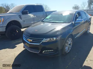 2018 Chevrolet Impala Premier with VIN 2G1125S37J9173405, listed as a IAAI auction lot 41701380 with 137,596 mi miles. Bid and sale history available at carsss.com. Image 19.