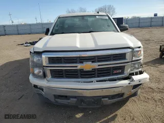 2014 Chevrolet Silverado 1500 LT with VIN 3GCUKREC5EG166150, listed as a Copart auction lot 48809645 with 122,899 mi miles and Salvage Title. Bid and sale history available at carsss.com. Image 5.