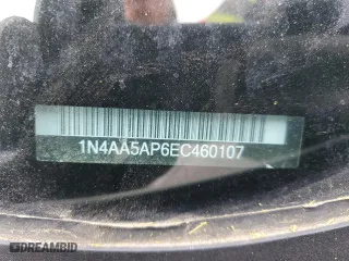 2014 Nissan Maxima 3.5 SV w/Sport Pkg with VIN 1N4AA5AP6EC460107, listed as a Copart auction lot 53662865 with 150,575 mi miles and Salvage Title. Bid and sale history available at carsss.com. Image 12.