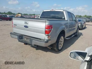 2010 Ford F-150 XL with VIN 1FTEW1C83AFB40201, listed as a IAAI auction lot 42100958 with 166,997 mi miles. Bid and sale history available at carsss.com. Image 4.