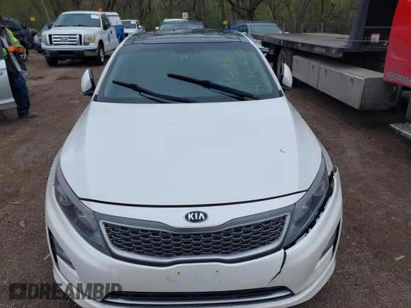 2016 Kia Optima EX z VIN KNAGN4AD4G5099411, wystawiony jako IAAI lot #41927695 z przebiegiem 124 200 mil mil oraz . Historia ofert i sprzedaży dostępna na DreamBid. Obrazek 6.