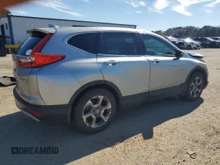 2017 Honda CR-V EX with VIN 7FARW1H56HE031136, listed as a Copart auction lot 46789465 with 159,589 mi miles and Salvage Title. Bid and sale history available at carsss.com. Image 3.