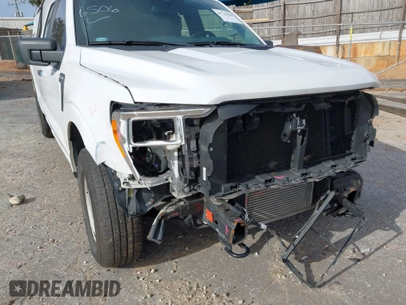 2021 Ford F-150 XL with VIN 1FTEX1EP0MKE07923, listed as a IAAI auction lot 41726506 with 99,518 mi miles and . Bid and sale history available at DreamBid. Image 6.