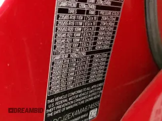 2021 Jaguar F-Pace S с VIN SADCJ2EX4MA674555, выставлен на аукционе Copart как лот 60001165 с пробегом 47 687 миль миль и Списание • Salvage title. История ставок и продаж доступна на DreamBid. Изображение 13.