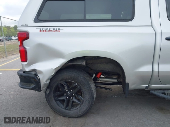 2019 Chevrolet Silverado 1500 LT Trail Boss with VIN 3GCPYFED5KG114905, listed as a IAAI auction lot 41961427 with 66,838 mi miles and . Bid and sale history available at DreamBid. Image 17.