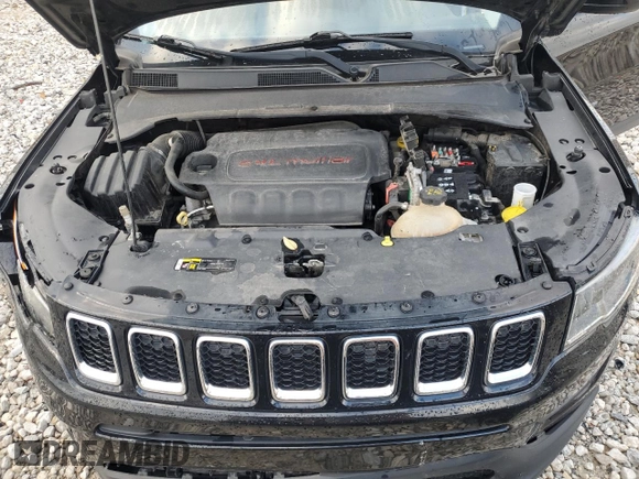 2018 Jeep Compass Latitude z VIN 3C4NJDBB9JT232917, wystawiony jako Copart lot #79050354 z przebiegiem 79 885 mil mil oraz Czysty tytuł • Clean title. Historia ofert i sprzedaży dostępna na DreamBid. Obrazek 12.