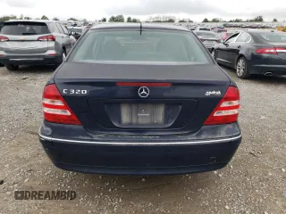 2005 Mercedes-Benz C 320 with VIN WDBRF64J75F631696, listed as a Copart auction lot 72349934 with 185,055 mi miles and Salvage Title. Bid and sale history available at DreamBid. Image 6.