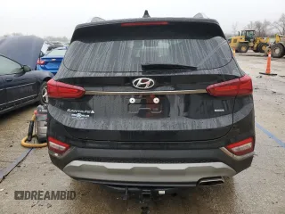 2019 Hyundai Santa Fe Limited with VIN 5NMS5CAD3KH081074, listed as a Copart auction lot 43545055 with 18,649 mi miles and Salvage Title. Bid and sale history available at carsss.com. Image 6.