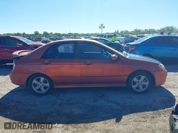 2009 Kia Spectra EX with VIN KNAFE221195026584, listed as a IAAI auction lot 42220442 with 181,619 mi miles and . Bid and sale history available at DreamBid. Image 13.
