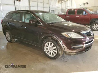 2008 Mazda CX-9 Grand Touring with VIN JM3TB38A880129354, listed as a Copart auction lot 89363705 with 136,190 mi miles and Salvage Title. Bid and sale history available at carsss.com. Image 4.