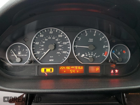 2004 BMW 3 Series 330Ci z VIN WBABD53424PL11500, wystawiony jako Copart lot #45587345 z przebiegiem 204 190 mil mil oraz Szkoda całkowita • Salvage title. Historia ofert i sprzedaży dostępna na DreamBid. Obrazek 9.