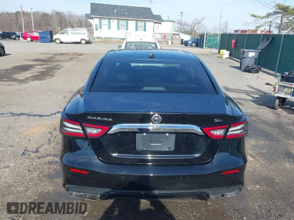 2019 Nissan Maxima SV with VIN 1N4AA6AV8KC371882, listed as a IAAI auction lot 41779671 with 107,296 mi miles and . Bid and sale history available at DreamBid. Image 17.