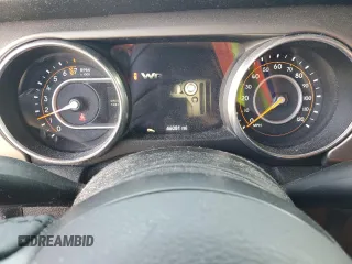 2018 Jeep Wrangler Sport with VIN 1C4GJXAG4JW150854, listed as a Copart auction lot 80236694 with 46,081 mi miles and Salvage Title. Bid and sale history available at carsss.com. Image 9.