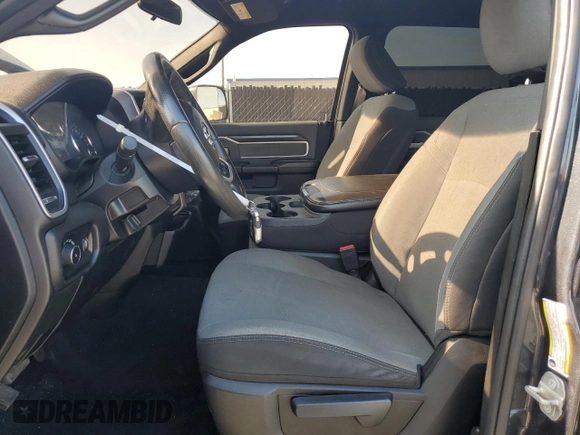2021 Ram 2500 Big Horn with VIN 3C6UR5DL3MG523160, listed as a Copart auction lot 54698475 with 88,983 mi miles and Salvage title. Bid and sale history available at DreamBid. Image 7.