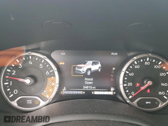 2021 Jeep Renegade Latitude с VIN ZACNJDBB0MPM28947, выставлен на аукционе Copart как лот 46052325 с пробегом 34 615 миль миль и Списание • Salvage title. История ставок и продаж доступна на DreamBid. Изображение 9.