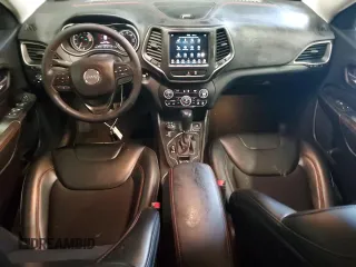 2022 Jeep Cherokee Trailhawk with VIN 1C4PJMBX3ND542576, listed as a Copart auction lot 85100224 with 18,911 mi miles and Salvage Title. Bid and sale history available at carsss.com. Image 8.