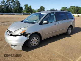 2006 Toyota Sienna CE with VIN 5TDZA23C06S519903, listed as a Copart auction lot 53740445 with 212,665 mi miles and Salvage Title. Bid and sale history available at carsss.com. Image 1.