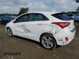 2015 Hyundai Elantra GT with VIN KMHD35LH5FU238558, listed as a Copart auction lot 74488844 with 56,934 mi miles and Salvage Title. Bid and sale history available at carsss.com. Image 2.