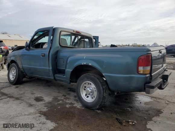 1997 Ford Ranger XLT with VIN 1FTCR10A1VPA18622, listed as a Copart auction lot 88795395 with 221,365 mi miles and Salvage Title. Bid and sale history available at carsss.com. Image 2.