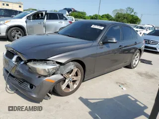 2013 BMW 3 Series 328i xDrive with VIN WBA3B5G5XDNS00119, listed as a Copart auction lot 53174195 with 82,215 mi miles and Salvage title. Bid and sale history available at DreamBid. Image 1.