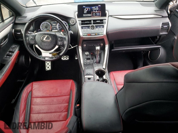 2018 Lexus NX with VIN JTJYARBZXJ2098702, listed as a Copart auction lot 49860725 with 66,867 mi miles and Non Repairable. Bid and sale history available at carsss.com. Image 8.