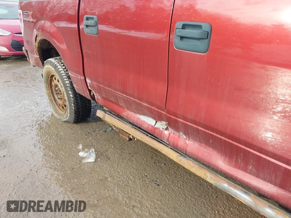 2014 Ford F-150 XL with VIN 1FTFW1EF3EKD35616, listed as a IAAI auction lot 41628905 with 148,477 mi miles and . Bid and sale history available at DreamBid. Image 6.
