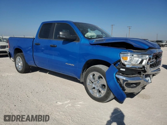 2023 Ram 1500 Big Horn with VIN 1C6RRFBG6PN606238, listed as a Copart auction lot 77317934 with 9,211 mi miles and Salvage Title. Bid and sale history available at carsss.com. Image 4.