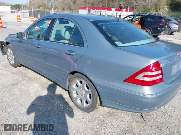 2006 Mercedes-Benz C 280 Luxury with VIN WDBRF54H26F795849, listed as a IAAI auction lot 42032144 with 231,286 mi miles and . Bid and sale history available at DreamBid. Image 3.