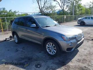 2015 BMW X3 xDrive28i with VIN 5UXWX9C50F0D53883, listed as a IAAI auction lot 42005760 with 127,339 mi miles and . Bid and sale history available at DreamBid. Image 1.