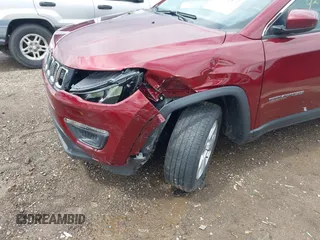 2021 Jeep Compass Latitude with VIN 3C4NJDBBXMT504993, listed as a IAAI auction lot 42181872 with 56,053 mi miles and . Bid and sale history available at DreamBid. Image 17.