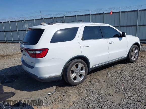 2014 Dodge Durango Limited с VIN 1C4RDHDG9EC360326, выставлен на аукционе IAAI как лот 42459747 с пробегом 165 248 миль миль и . История ставок и продаж доступна на DreamBid. Изображение 4.