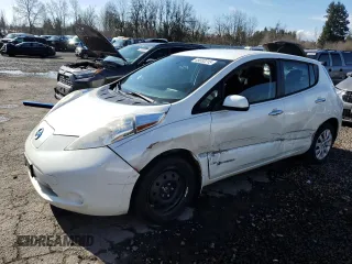 2015 Nissan LEAF S z VIN 1N4AZ0CP4FC329896, wystawiony jako Copart lot #48032215 z przebiegiem 50 225 mil mil oraz Szkody całkowita. Historia ofert i sprzedaży dostępna na DreamBid. Obrazek 1.