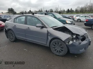 2007 Mazda Mazda3 i Sport with VIN JM1BK32F471670533, listed as a Copart auction lot 44348535 with 211,660 mi miles and Salvage Title. Bid and sale history available at carsss.com. Image 4.