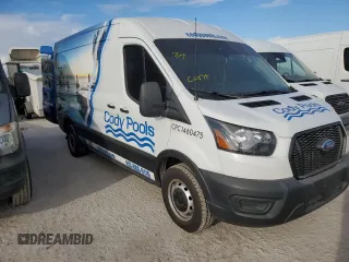 2022 Ford Transit Cargo with VIN 1FTBR1C88NKA45298, listed as a Copart auction lot 75496034 with Not Provided miles and Salvage Title. Bid and sale history available at DreamBid. Image 4.
