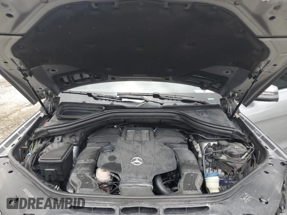 2017 Mercedes-Benz GLS 450 with VIN 4JGDF6EE5HA760790, listed as a Copart auction lot 56671104 with 91,131 mi miles and Salvage Title. Bid and sale history available at DreamBid. Image 12.