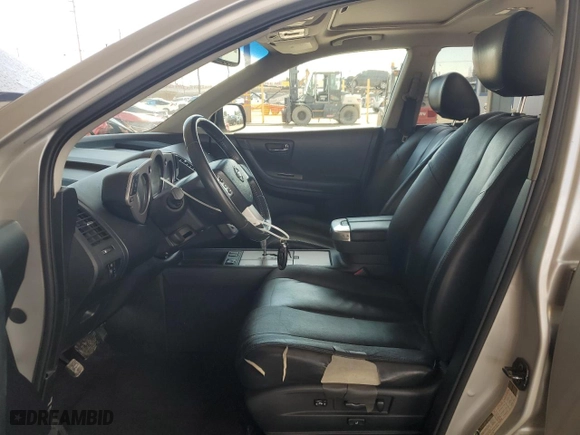 2007 Nissan Murano SL with VIN JN8AZ08T67W526041, listed as a Copart auction lot 45974875 with 188,552 mi miles and Salvage Title. Bid and sale history available at carsss.com. Image 7.