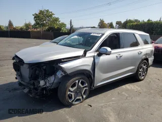 2025 Hyundai Palisade SEL Premium с VIN KM8R44GE8SU850180, выставлен на аукционе Copart как лот 59717545 с пробегом 3 728 миль миль и Списание • Salvage title. История ставок и продаж доступна на DreamBid. Изображение 1.