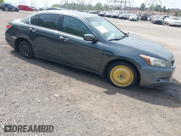 2009 Honda Accord LX-P with VIN 1HGCP26459A072285, listed as a IAAI auction lot 42132142 with 179,421 mi miles and . Bid and sale history available at DreamBid. Image 1.