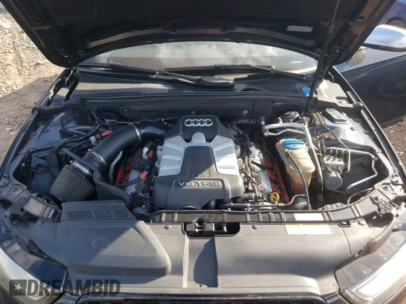 2013 Audi S4 Premium Plus with VIN WAUBGAFL2DA221334, listed as a Copart auction lot 74572834 with 117,713 mi miles and Salvage Title. Bid and sale history available at carsss.com. Image 11.