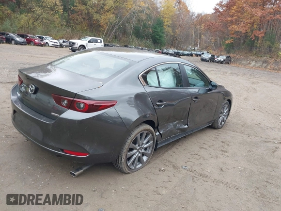 2024 Mazda 3 S Preferred z VIN 3MZBPACM7RM431371, wystawiony jako IAAI lot #40676189 z przebiegiem 276 mil mil oraz . Historia ofert i sprzedaży dostępna na DreamBid. Obrazek 4.