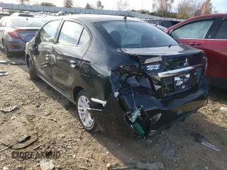 2021 Mitsubishi Mirage ES with VIN ML32FUFJ9MHF06826, listed as a Copart auction lot 66258671 with 2,386 mi miles and Salvage title. Bid and sale history available at DreamBid. Image 3.