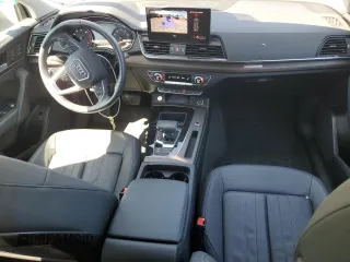 2023 Audi Q5 S line Premium with VIN WA1GAAFY4P2124408, listed as a Copart auction lot 57766075 with 14,286 mi miles and Salvage title. Bid and sale history available at DreamBid. Image 8.