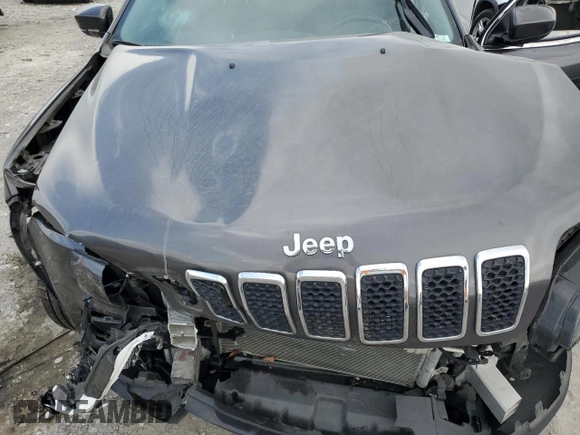 2020 Jeep Cherokee Latitude Plus with VIN 1C4PJMLB7LD554861, listed as a Copart auction lot 52379475 with 59,556 mi miles and Salvage Title. Bid and sale history available at DreamBid. Image 13.