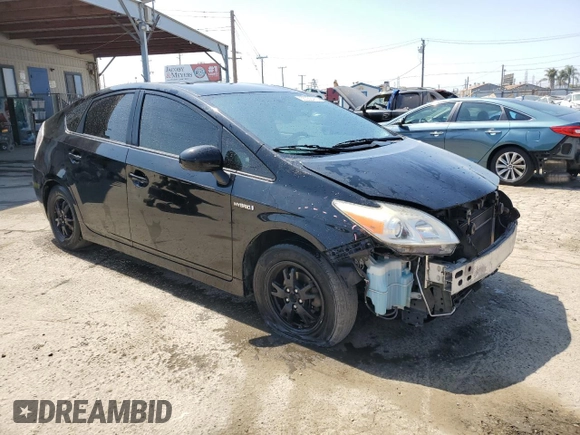2013 Toyota Prius One with VIN JTDKN3DU7D5664975, listed as a Copart auction lot 55036415 with 283,938 mi miles and Salvage Title. Bid and sale history available at DreamBid. Image 4.