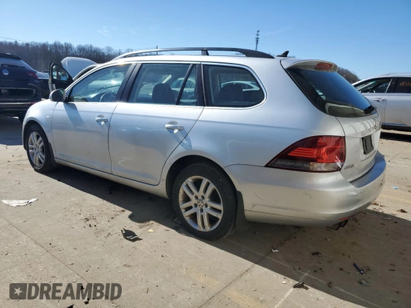 2012 Volkswagen Jetta SportWagen TDI with VIN 3VWPL7AJ5CM676576, listed as a Copart auction lot 46992115 with 145,857 mi miles and Salvage Title. Bid and sale history available at carsss.com. Image 2.