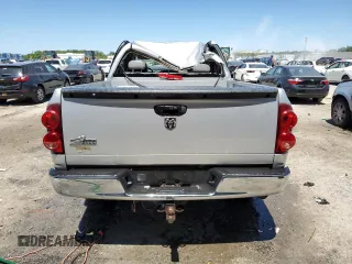 2008 Dodge 1500 SLT with VIN 1D7HA18238J137599, listed as a Copart auction lot 52596635 with 113,127 mi miles and Salvage Title. Bid and sale history available at DreamBid. Image 6.