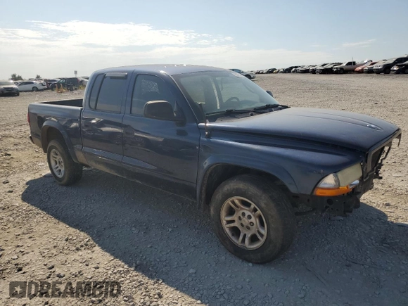 2003 Dodge Dakota Sport with VIN 1D7HL38X33S319159, listed as a Copart auction lot 69791754 with 214,326 mi miles and Salvage Title. Bid and sale history available at carsss.com. Image 4.