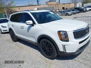 2020 Kia Telluride SX z VIN 5XYP5DHC7LG086945, wystawiony jako IAAI lot #41993077 z przebiegiem 83 936 mil mil oraz . Historia ofert i sprzedaży dostępna na DreamBid. Obrazek 1.