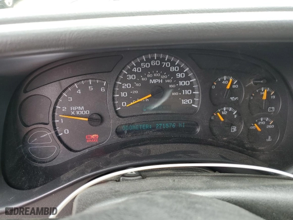 2004 Chevrolet Tahoe LS with VIN 1GNEC13T54R305561, listed as a Copart auction lot 49287825 with 271,576 mi miles and Salvage Title. Bid and sale history available at carsss.com. Image 9.